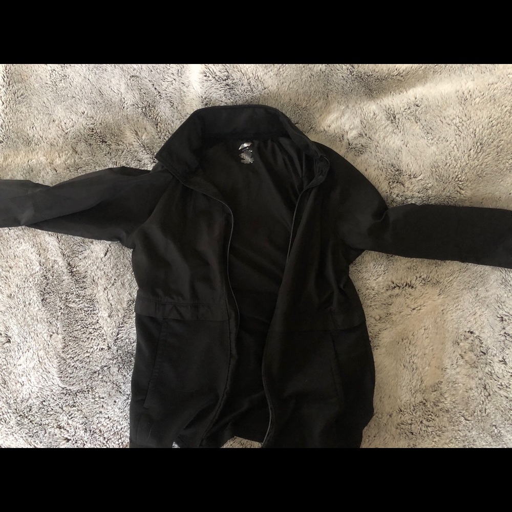 Black athletic jacket